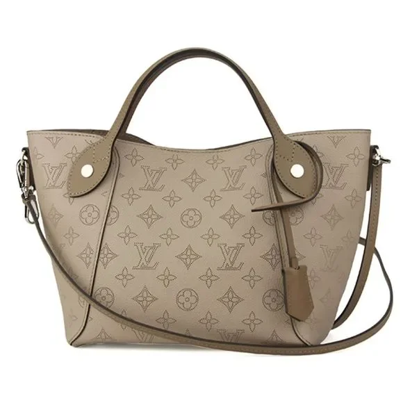 Louis Vuitton Hina PM Mahina Leather Handbag Magnolia - Picture 3 of 5